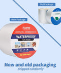 Heavy Duty Butyl Waterproof Tape 20 Inch By 32.8 Feet Aluminum Foil Backed Seal Strip in new and old packaging