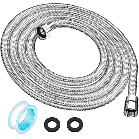 Extra Long 118 Inch Stainless Steel Shower Hose For Handheld Showers Easy Reach Extension And Replacement Flexible And Durable 304
