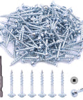 No 8 Pocket Hole Screws Alloy Steel Zinc Weather Resistant Square Drive Coarse Thread One And A Quarter Inch 280 Pieces
