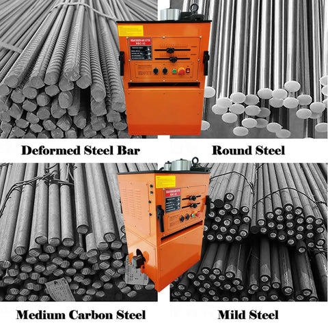 Tough As Nails Electric Rebar Bender Cutter Combo Smashes 1-1/4 Inch Steel Bars With A Sick 3000W Motor for cutting deformed and round steel.