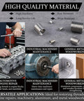 Heavy Duty Pro Grade Wire Thread Repair Inserts Kit 304 Stainless Steel Assortment M3 Through M12 Helicoil Style, image showing applications.