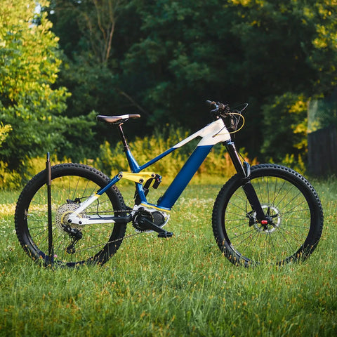 An off-road mountain bike suitable for Heavy Duty 24x2.1-2.4 Inner Tube With Schrader Valve For City Cruiser And Mountain Bikes.