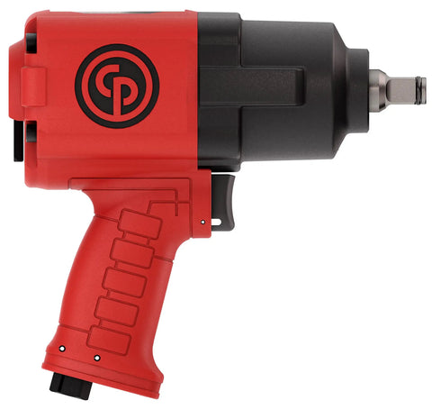 CP7741 Half Inch Air Impact Wrench With Twin Hammer Power For Auto Repair And Shop Pistol Grip Design Ultra Fast 10000 RPM