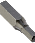 Three Eighths Inch Drive Standard Impact Hex Bit Replacement 5mm For Impact Wrenches And Drivers, heavy duty steel, side view