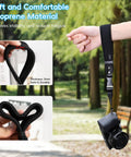 Quick Release Soft Neoprene Camera Hand Wrist Grip Strap for Lightweight DSLRs and Mirrorless Cameras in use.