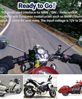 No Sweat Setup Usb C 30W PD3.0 Fast Charger For 12V To 24V European Motorcycles Hella Din Slot with BMW and Ducati bikes