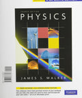 Cover of "Physics, Fourth Edition" by James S. Walker with colorful images illustrating physics concepts.