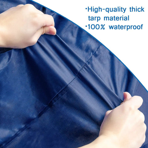 Waterproof Mattress Bag For Moving And Storage Queen Size 82 Inch By 63 Inch By 15 Inch with thick tarp material