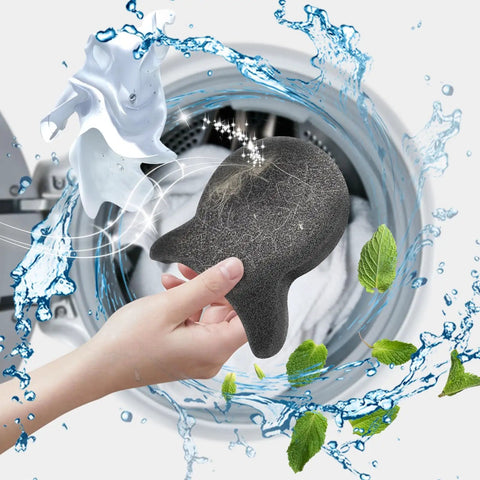 Reusable Laundry Hair Remover Tool For Dogs And Cats, Effortlessly Removes Lint And Dander From Bedding And Clothes, shown in hand