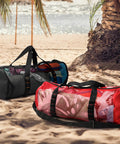 Large Capacity Mesh Gear Duffel Bag For Diving And Snorkeling Equipment Tear Resistant Nylon Travel Gym Duffel on beach