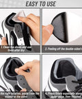 Installation guide for 8 Pair Self Adhesive Shoe Hole Patches For Sneaker Repair To Keep Your Kicks Covered Leather Shoes And Heels Patch Kit