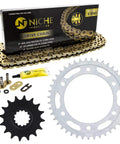 Honda CBR600RR Drive Sprocket And Chain Combo 16 Tooth Front 43 Tooth Rear 525VMX X Ring Chain 112 Links Set 2003 2006