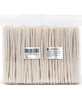 Soft Cotton Pipe Cleaners Pack 200 Count For Daily Maintenance 6 Inch Standard Length Flexible Absorbent Cleaning Tools Gentle On Stems And Airways Great For Everyday Pipe Care And Keepin It Clean. bag of 6-inch soft pipe cleaners