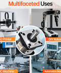 20 To 1 Planetary Gearbox Reducer For Nema 23 Stepper Motors used with 3D printer, CNC machine, DIY robot, and automation machine.