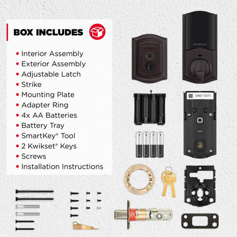 Traditional Fingerprint Deadbolt With Built In Wifi And Smartkey Backup Delivering Smooth Proximity Locking Voice Sync And Polished Venetian Bronze For Next Gen Door Security
