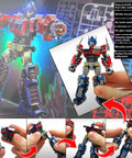 Transformers Mirage Classic Class Model Kit with movie authentic details showing poseable joints and LED light effects.