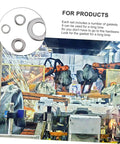 600 Piece Stainless Steel Spring Washers Set With Split Gasket Washers For Electrical Connections And Automotive Applications, factory image