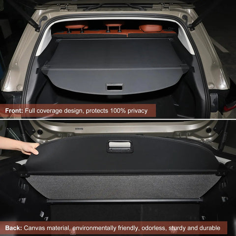 OEM Style Cargo Cover for Mazda CX50 and CX50 Hybrid 2023 2024 2025 2026 Retractable Trunk Privacy Shield in car trunk