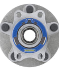 Front view of Wheel Bearing And Hub Assembly 512381 Direct Fit For Mitsubishi Outlander And Lancer From 2007 Through 2015 Easy Bolt On Replacement