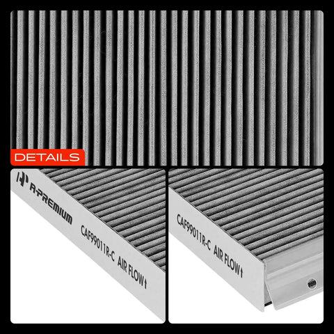 Cabin Air Filter With Activated Carbon For Mercedes Benz B250 B250e CLA GLA And Infiniti QX30 Irregular Shape Replacement OE A2468300018