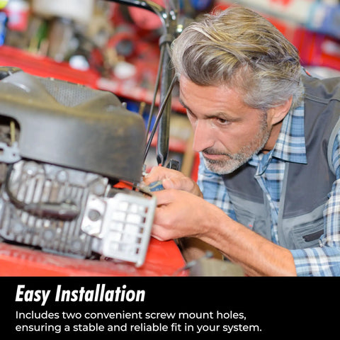 Man installing Heavy Duty ANL Fuse Block With Clear Cover And Twin 300 Amp Fuses For Rock Solid Circuit Protection.