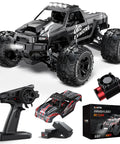 1/16 Scale Brushless RC Monster Truck 4WD All Road High Speed Car Hits 34 MPH With Dual 2S LiPo Batteries Included