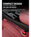 Upgrade Your Ride With This Super Cool Seat Gap Filler Plug For Mercedes T Modell Kombi 2009 To 2016, red compact design fitting between seats.