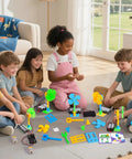 Children assembling Eight Pack Electrical Fan STEM Kits For Kids Ages 8 To 12, Hands On Science And Engineering Toys For Boys And Girls