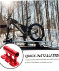 Fork Mount Bracket For Car Roof Racks With Quick Release Easy Install Built Tough And Secure, bike mounted on roof rack