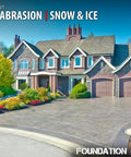 5 Gallon High Gloss Wet Look Solvent Based Acrylic Concrete Sealer on a beautifully finished driveway with landscaping.