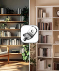 No Nonsense Heavy Duty 5Mm Shelf Pegs Seventy Pack Solid Metal L Shape Shelf Support Pins in modern bookcases and shelves.