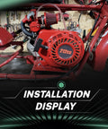 Pull Starter Kit For Predator 212cc And 196cc Engine And Honda GX160 GX200 installed on mini bike, side view display