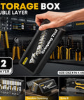Pro Grade Dope Crimp Tool Kit For Mini-Fit Jr Connectors with double-layer storage box shown in black case
