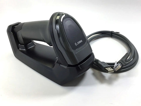Wireless Bluetooth 2D And 1D Barcode Scanner With Cradle And USB Cord - Fast Handheld Imager For Retail Durable Easy Setup Upgraded DS8178-SR Model For 1D And 2D Barcodes Great Scan Range Plug And Play with USB cord and charging cradle