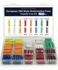 200 Pcs Torpedo Fuse Kit For Vintage European Cars And Motorcycles 5A To 40A Old School Style GBC Bullet Fuses Replacement in box
