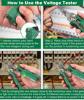 How to use the Premium Quality 8 In 1 Electrician Wire Stripper With Digital Voltage Tester step-by-step guide.