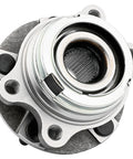 Close-up of Pair Front Wheel Hub Bearing For Nissan Altima 2007 Through 2013 2.5L 4-Cylinder Models Only With ABS Encoder