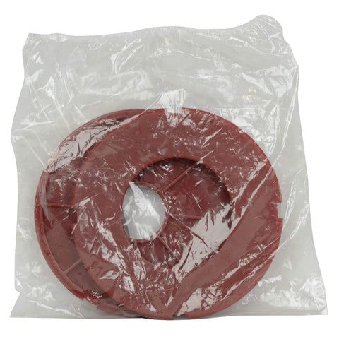 Premium Router Table Insert Ring Set Compatible With Ra1171 Ra1180 Ra1181 Woodworking Fence Track Systems two red replacement rings in packaging.