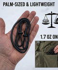 Palm-sized Three Pack Climbing Stick Aider for Hunting Daisy Chain Single Step Aider Hand Braided Lightweight Rope Ladder