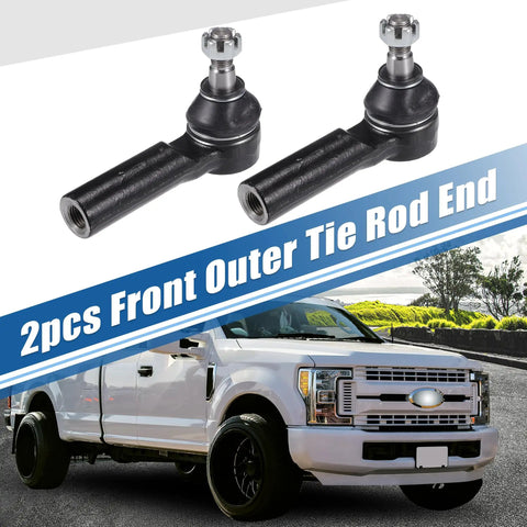 2 Pack Front Outer Tie Rod Ends Kit For Ford Escape 2005-2007 And 2009-2012 Mazda Tribute 2010-2011 Steering Tie Rod End Set Left And Right OE ES800846 Replacement For Smooth Responsive Handling, 2pcs black