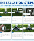 Installation steps for 3 Way Pool Valve 3 Port Diverter Replacement for Standard Plumbing on CPVC pipes.
