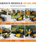 Heavy Duty Vacuum Glass Robot With Electric Multi Axis Glass Lifter designed for kickass marble sheet handling, 300-400kg model.