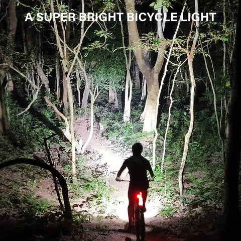 Ultra Bright Bike Light For Night Riding, 2000 Lumen USB C Rechargeable Front Headlamp, IP65 Waterproof MTB Beam Reaches 277 Meters, Quick Release Bracket, Ideal Gift For Night Owls And Urban Cyclists
