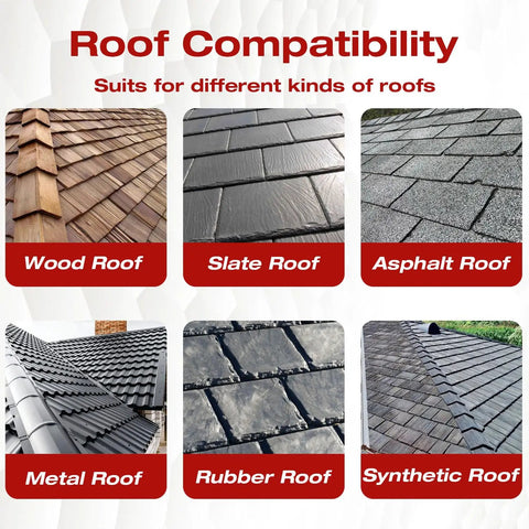 Self Regulating Roof And Gutters Heat Cable That Beats Ice Dams Eight Watts Per Foot For Snow Deicing And Ice Melt Eighty Foot Run Heavy Duty Heat Tape Compatible with wood, slate, asphalt, metal, rubber, synthetic roofs