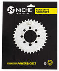 Drive Sprocket And Chain Kit For Kawasaki KLX110 And Suzuki DRZ110 Front 14T Rear 33T 420VMX XRing 86 Links OEM Compatible