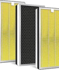 Yellow Air Replacement Filter Pack Of 3 For Clean Indoor Air High Efficiency Replacement Filter No Fuss Easy Install