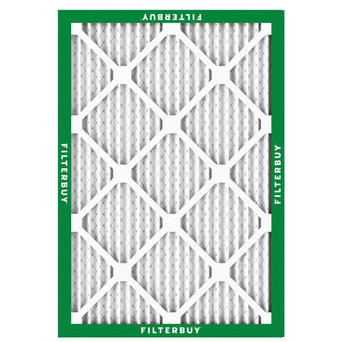 14x18x1 Air Filter MERV 8 Two Pack Electrostatic Pleated HVAC Furnace Filter Replacement for Home or Office Reduces Pollen Dust Mold Lint Made in USA Actual Size 13.50 x 17.50 x 0.75