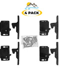 4 Pack RV Cabinet Door Latches And Catches Easy Install Push Latch For Cabinets In Trailers And Motorhomes with screws