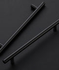 Matte Black 10 Inch Cabinet Handles For Kitchen Cabinets And Drawers Stainless Steel Hardware Drawer Pulls 10 Inch Length Easy Install With Seven And A Half Inch Hole Center 1 Pack