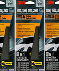 Wetordry Sandpaper Kit 3 Pack With Assorted Grits 1000 1500 2000 2500 For Wet Or Dry Sanding with car background